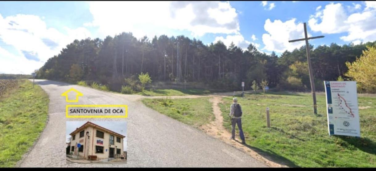 Albergue El Camino De Santovenia Сантовения-де-Ока Экстерьер фото